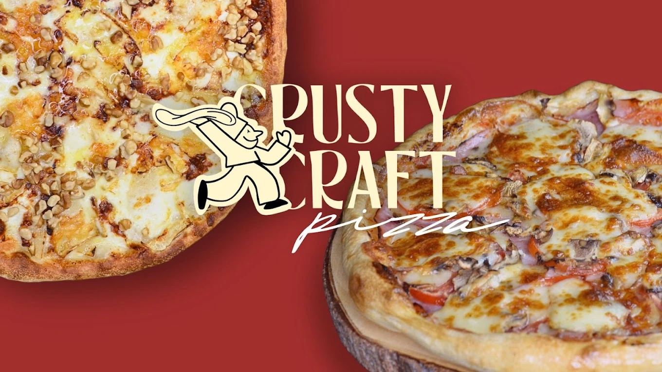 CrustyCraft Pizza restaurant interior at 1311 Day St in Transcona, Winnipeg